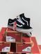 Женские кеды Vans Old Skool Classic черно-белые кроссовки Ванс Олд Скул Arm-VN001 (коп2) фото 4