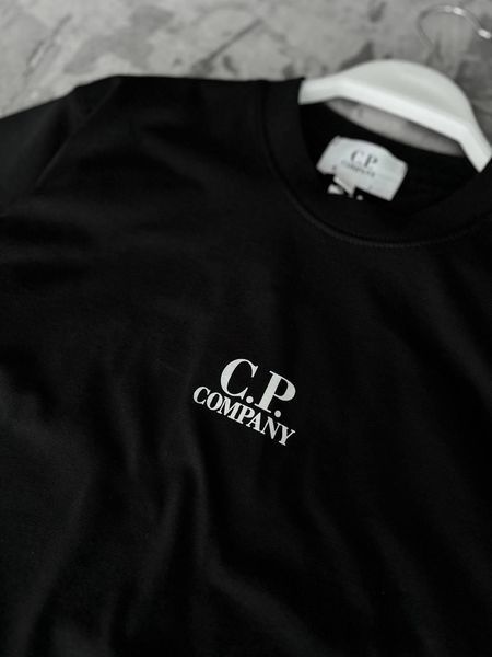 Чоловіча футболка оверсайз C.P. Company чорна Теніска С.П. Компані моло-CP-03 фото