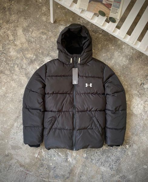 Мужской зимний спортивный костюм Under Armour 3в1 черный Комплект Андер Армор Костюм Куртка Rap-RD031/RD033/RD283 фото