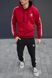 Мужской зимний спортивный костюм Adidas хаки с черным Комплект Адидас Худи Штаны Хар-281 фото 3
