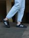 Женские кроссовки Adidas Superstar Black Адидас суперстар черные Скри-SL010104-ТА (коп1) фото 5