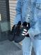 Женские кроссовки Adidas Superstar Black Адидас суперстар черные Скри-SL010104-ТА (коп1) фото 1