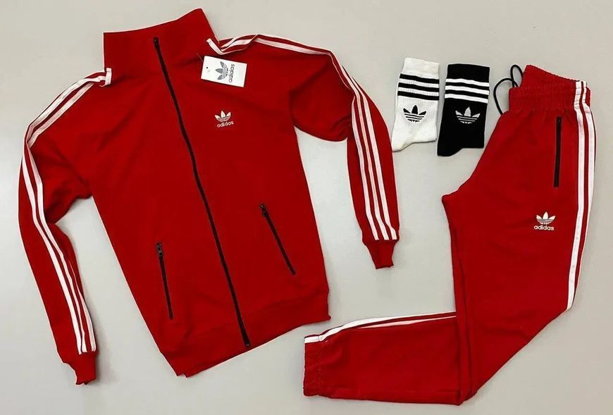 Мужской спортивный костюм Adidas синий с черным Адидас Кофта на змейке Штаны Мой-142 1 фото