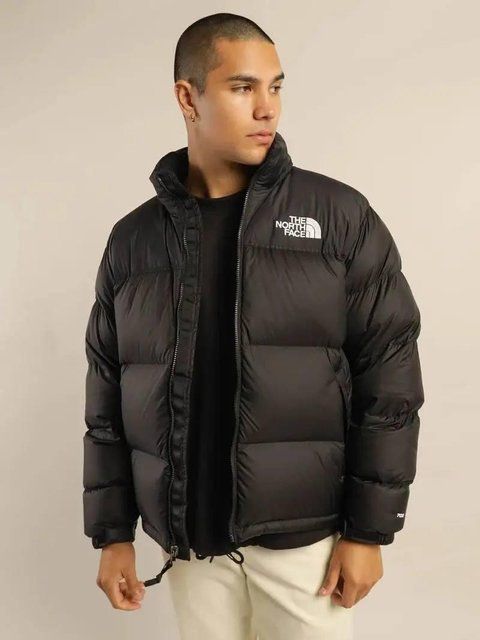 Зимова куртка The North Face чорна оверсайз Пуховик ТНФ Gar-D025 6 фото