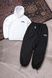 Мужской спортивный костюм Stussy черный Ads-424 (коп1) фото 4