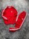 Чоловічий спортивний костюм Adidas Світшот + Штани червоний Pav-173 фото 3