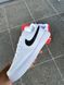 Чоловічі кросівки Nike Air Force Low White білі з чорним Найк Еір Форс шкіряні Скр-FL020403-ТА (коп1) фото 4