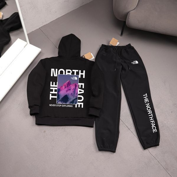 Чоловічий зимовий спортивний костюм The North Face блакитний ТНФ Худі Штани плащівка Ads-567 фото