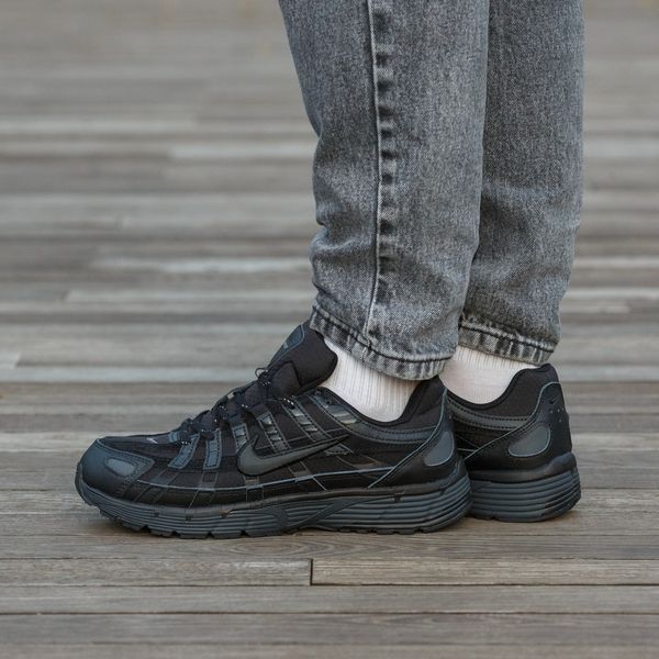 Чоловічі зимові кросівки Nike P-6000 Gore-Tex чорні Pow-NK397 фото