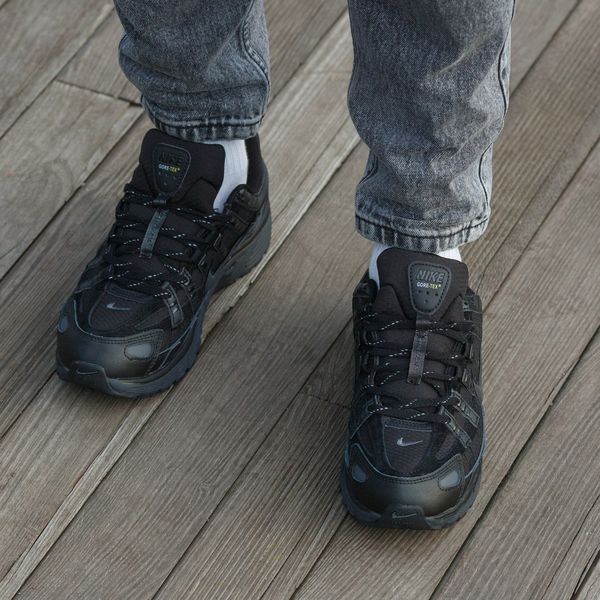 Чоловічі зимові кросівки Nike P-6000 Gore-Tex чорні Pow-NK397 фото