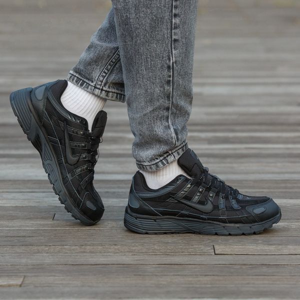 Чоловічі зимові кросівки Nike P-6000 Gore-Tex чорні Pow-NK397 фото