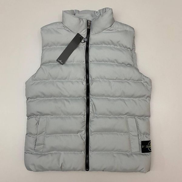Чоловіча жилетка Stone Island чорна Безрукавка Стон Айленд з патчем Хар-114 фото