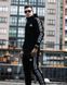 Мужской спортивный костюм Adidas красный с черным Комплект Адидас Кофта на змейке Штаны с капюшоном Univer-31 1 фото 5