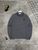 Мужской свитер Stone Island с воротником темно-серый Кофта Стон Айленд без капюшона моло-NX52 фото