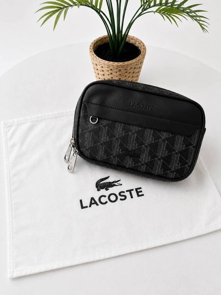 Сумка Lacoste черная Cas-65 (коп3) фото