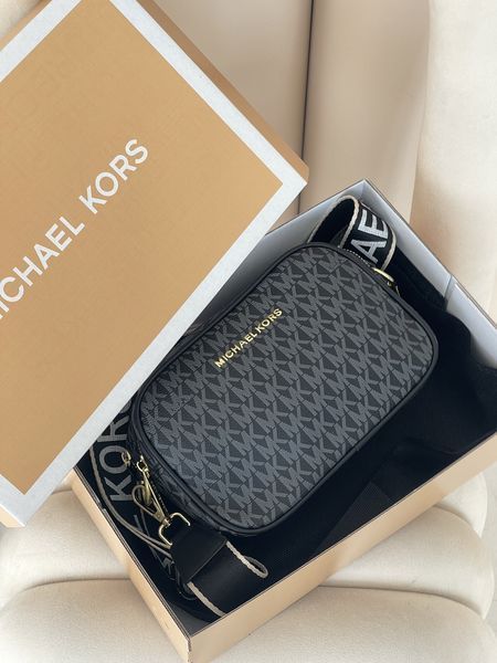 Жіноча сумка крос-боді Michael Kors BODI чорна Any-20343-1 фото