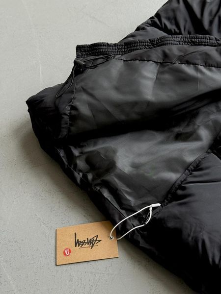 Мужская жилетка Stussy утепленная черная Безрукавка Стуси демисезонная Slav-art133.01 фото