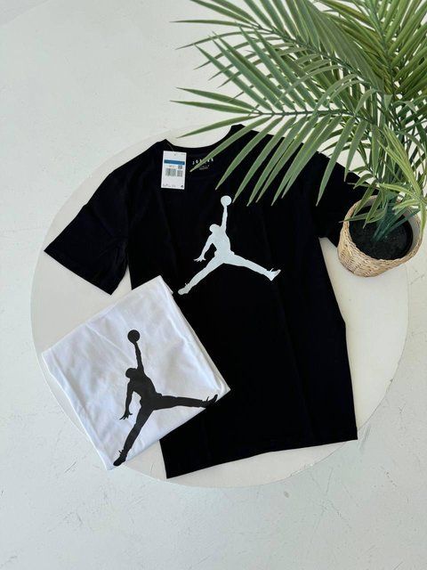 Мужская футболка Jordan черная хлопковая Тенниска Джордан Гла-92 фото