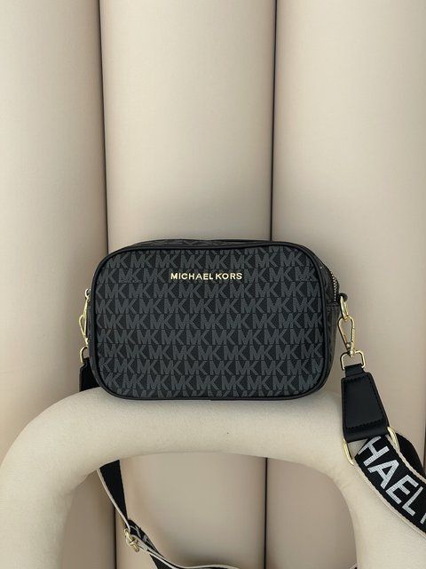 Жіноча сумка крос-боді Michael Kors BODI чорна Any-20343-1 фото