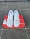 Мужские кроссовки Nike Air Force Low White белые Найк Аир Форс кожаные Arm-NAF1 (коп1) фото 12