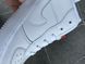 Мужские кроссовки Nike Air Force Low White белые Найк Аир Форс кожаные Arm-NAF1 (коп1) фото 11
