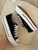 Женские кеды Converse All Star низкие черные на платформе Кроссовки Конверсы текстиль Arm-DD_93 фото
