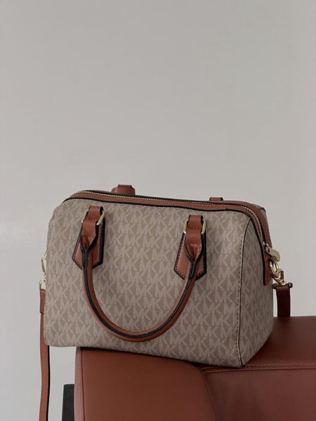 Женская сумка Michael Kors Hayes Duffle белая Any-20608-2 фото