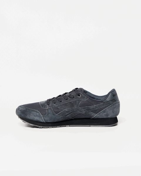 Чоловічі кросівки Reebok Classic Leather сірі Pow-RB043 (коп3) фото