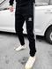 Мужской зимний спортивный костюм Adidas черный Комплект Адидас без капюшона Хар-432 фото 2