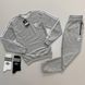 Мужской спортивный костюм Adidas без капюшона белый Комплект Адидас Свитшот Штаны Хар-82 фото 1