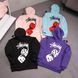 Мужское зимнее худи Stussy с капюшоном черное Толстовка Стусси Ads-492 фото 6
