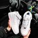 Мужские зимние кроссовки Nike Air Force 1 White на меху белые Найк Аир Форс кожаные Milf-NWP011101-ТА фото 9