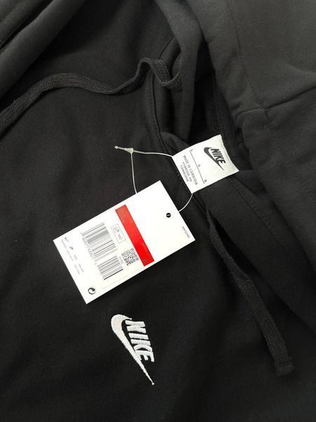 Мужской зимний спортивный костюм Nike черный Комплект Найк трехнитка с начесом Гла-151 фото