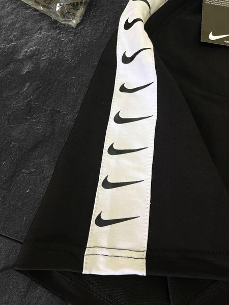 Мужские шорты Nike черные с лампасами Найк Мой-116/Will-N0089 фото