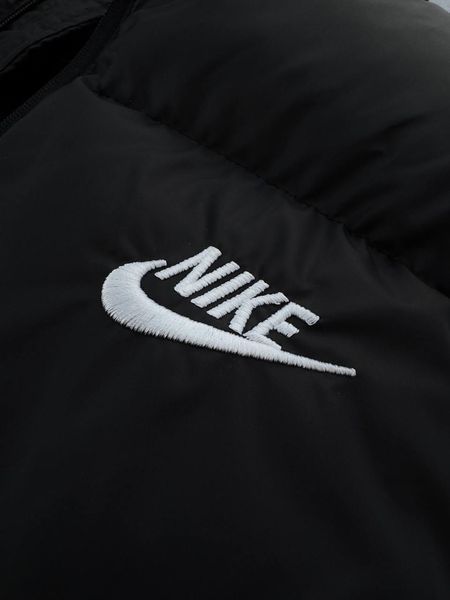 Чоловіча жилетка Nike без капюшона чорна Безрукавка Найк весняна осіння Хар-393 фото