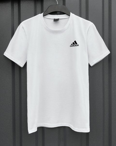 Мужская футболка Adidas белая Тенниска Адидас Intr-8737882329 фото