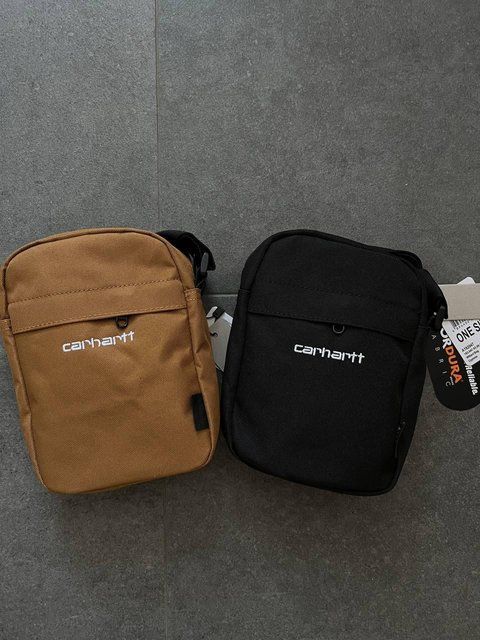 Мессенджер Carhartt кордура черный Сумка через плечо Кархарт Cap-0006 фото