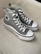 Жіночі кеди Converse Chuck Taylor All Star високі чорні на платформі Кросівки Конверси Arm-G611 фото 4