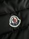 Чоловіча куртка Moncler чорна Хар-847 фото 7
