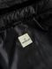 Чоловіча куртка Moncler чорна Хар-847 фото 5