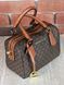 Жіноча сумка Michael Kors Hayes Duffle коричнева Any-20608-6 фото 3
