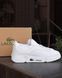 Мужские кроссовки Lacoste в сетку белые кеды Лакост Pow-LC015 фото 4