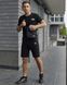 Чоловічий літній костюм The North Face Футболка Шорти Барсетка чорний комплект ТНФ Intr-9610516741 фото 2