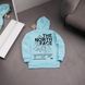 Чоловіче зимове худі The North Face з капюшоном фіолетове Толстовка ТНФ Ads-475 фото 4