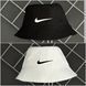 Мужской летний костюм 3в1 Nike Футболка Шорты Панамка черный комплект Найк Rap-RD171/RD206/ПАНАМА фото 7