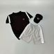 Чоловічий літній костюм Fred Perry Футболка Шорти Кепка чорний з сірим Комплект Фред Перрі з лампасами Will-FP0055 (коп1) фото 1